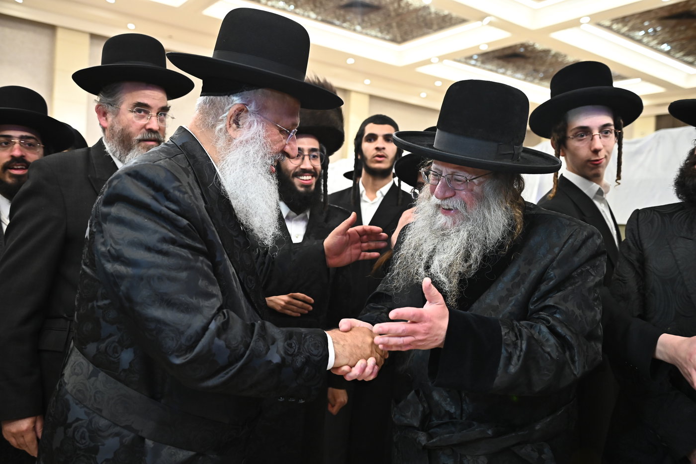 שמחת נישואי נכדת הגאון ר' עוזיהו אלכורת