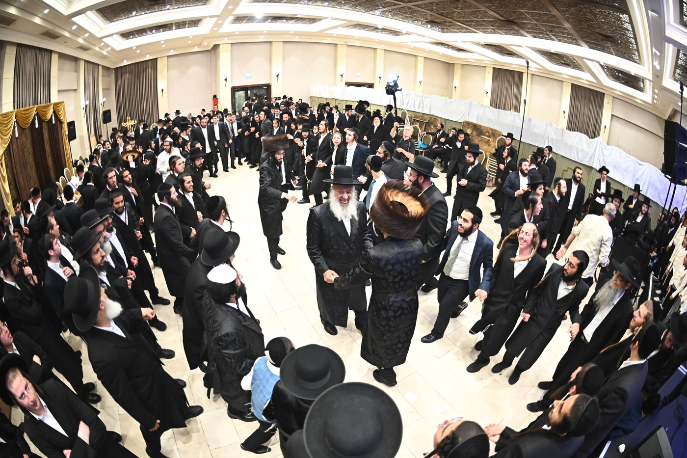 שמחת נישואי נכדת הגאון ר' עוזיהו אלכורת