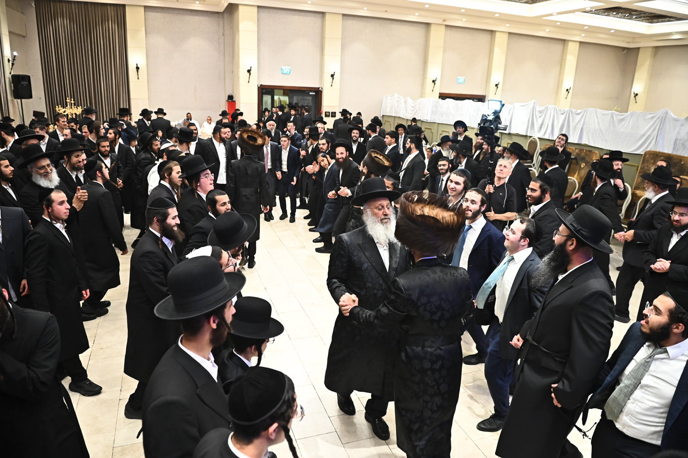 שמחת נישואי נכדת הגאון ר' עוזיהו אלכורת