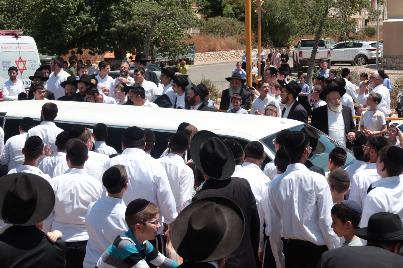 קבלת פנים לאסיר צוריאל צדוק 