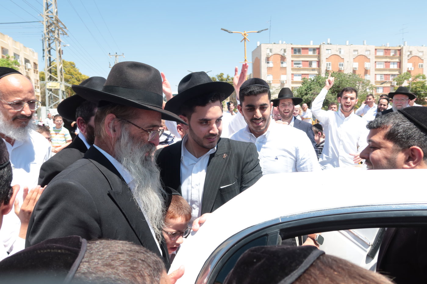 קבלת פנים לאסיר צוריאל צדוק 