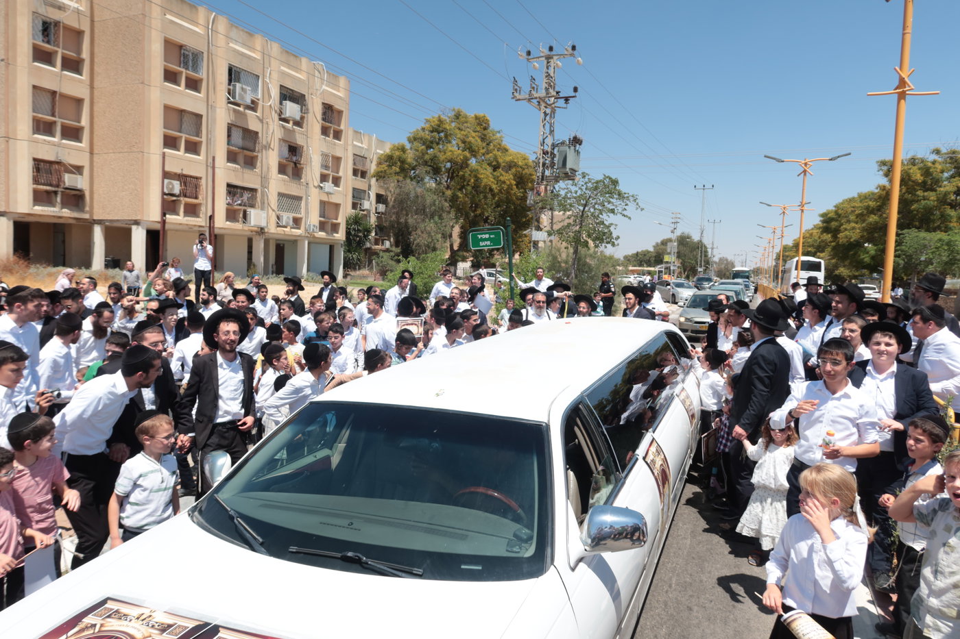 קבלת פנים לאסיר צוריאל צדוק 