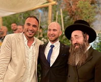 הרב אנגלרד בשמחה
