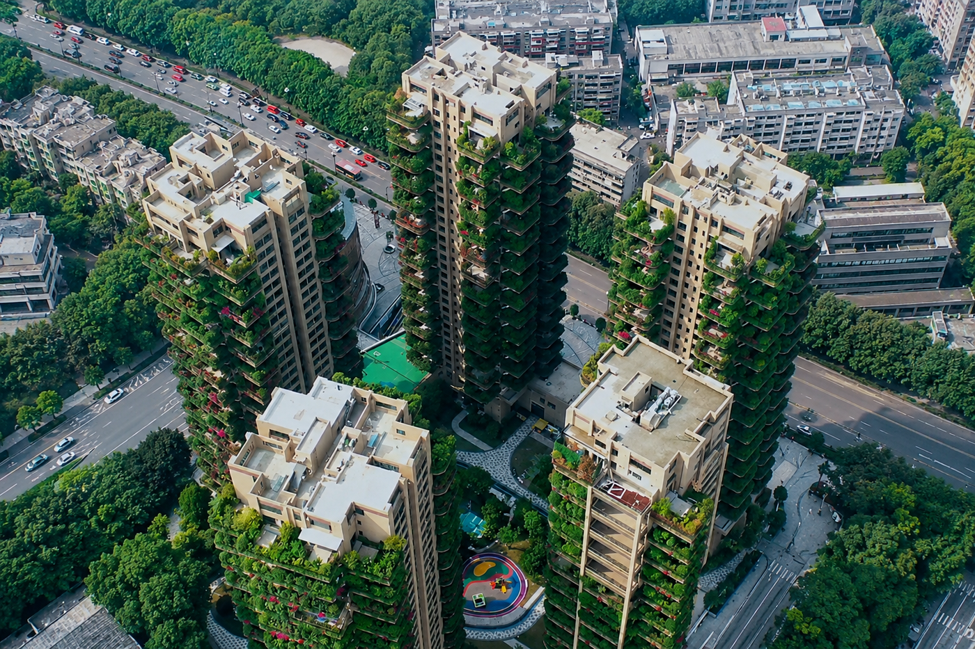 פרויקט המגורים Qiyi City Forest Garden