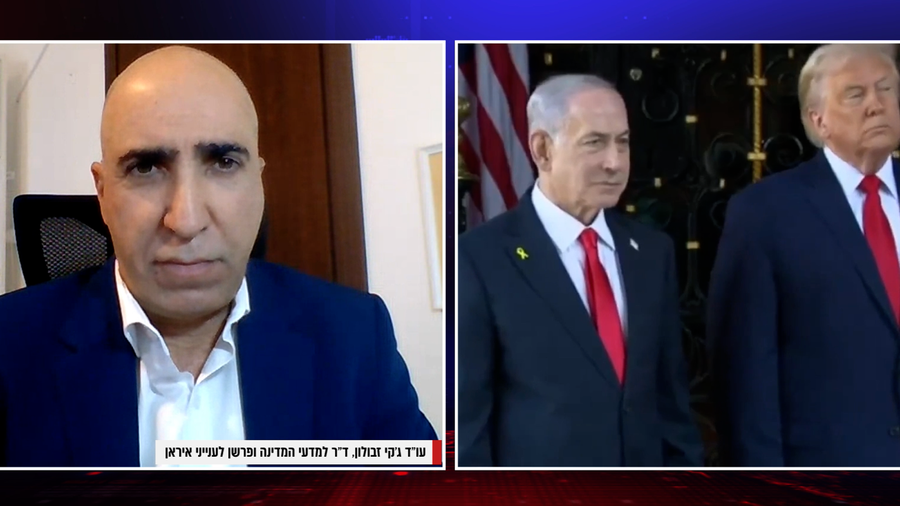 ד"ר ג'קי זבולון, מנתח באולפן "כיכר השבת" עם יוסי סרגובסקי את ההסכם