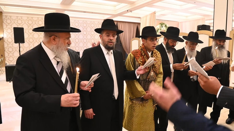 חתונת נכד הגאון רבי נתנאל זכריהו