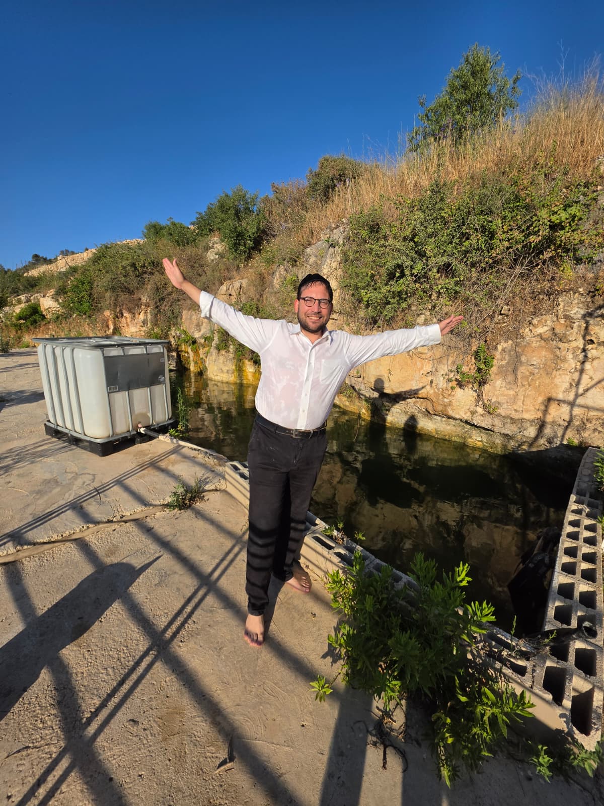 הבריכה בוואדי א-זרקא