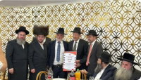 בהענקת התעודה