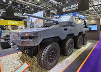 רכב הקרב הרובוטי HAVOC בתצורת 8x8