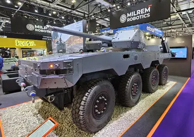  רכב הקרב הרובוטי HAVOC בתצורת 8x8