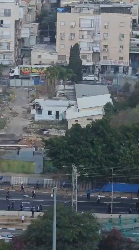 ההפגנה בכביש 4