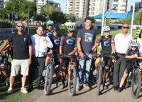 השבוע בחנוכת "מועדון האופניים"