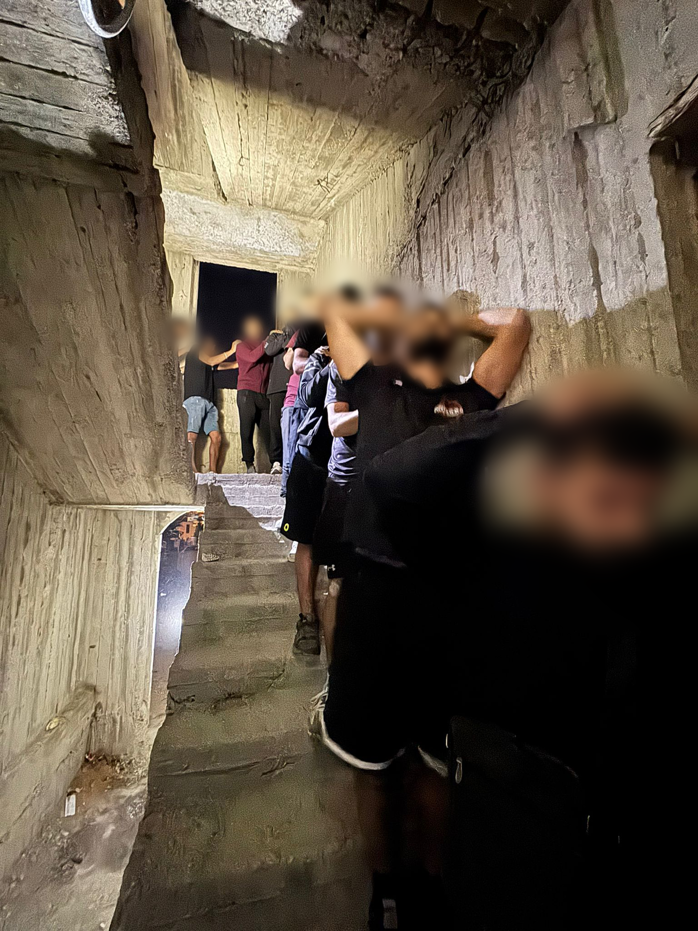 תפיסת שוהים בלתי חוקיים בשכונת בית צפאפא בירושלים