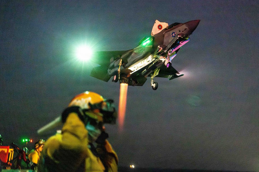 מטוס F-35 מחיל הנחתים