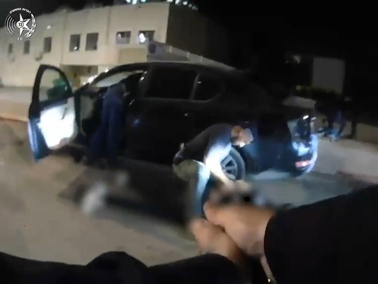רגעי המעצר הדרמטי