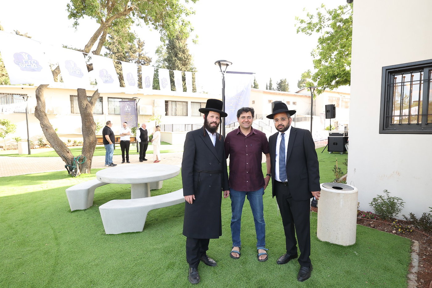 בחנוכת המתחם החדש של 'דרכי שלום'