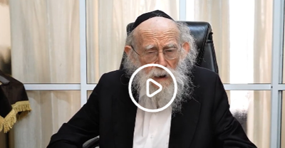 הגר"ש גלאי לא יכל לעצור את הדמעות