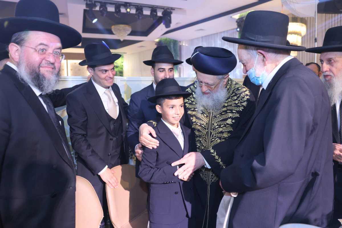 בר מצווה לנין הגאון רבי יצחק כהן
