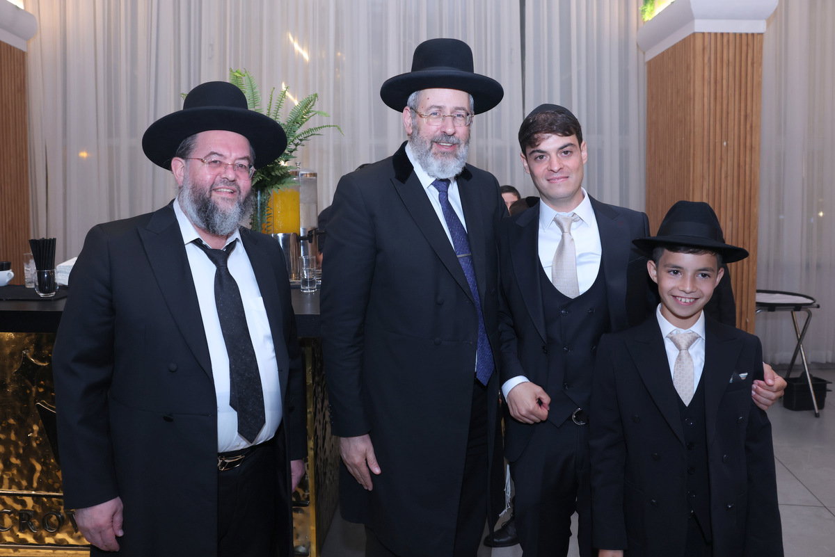 בר מצווה לנין הגאון רבי יצחק כהן