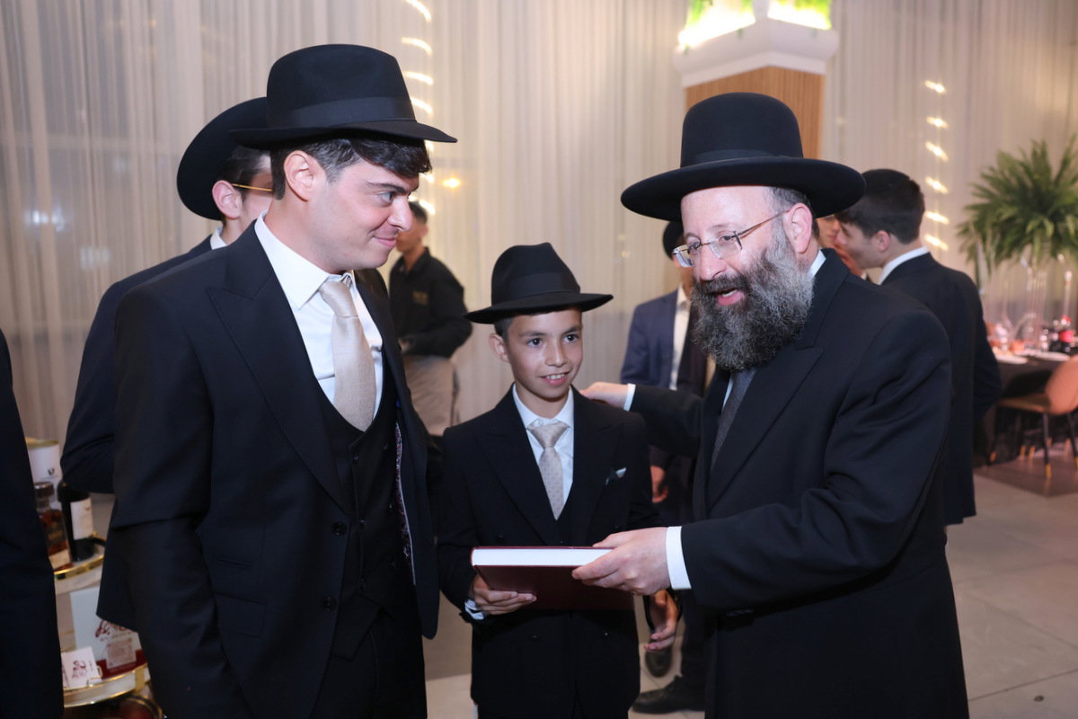 בר מצווה לנין הגאון רבי יצחק כהן