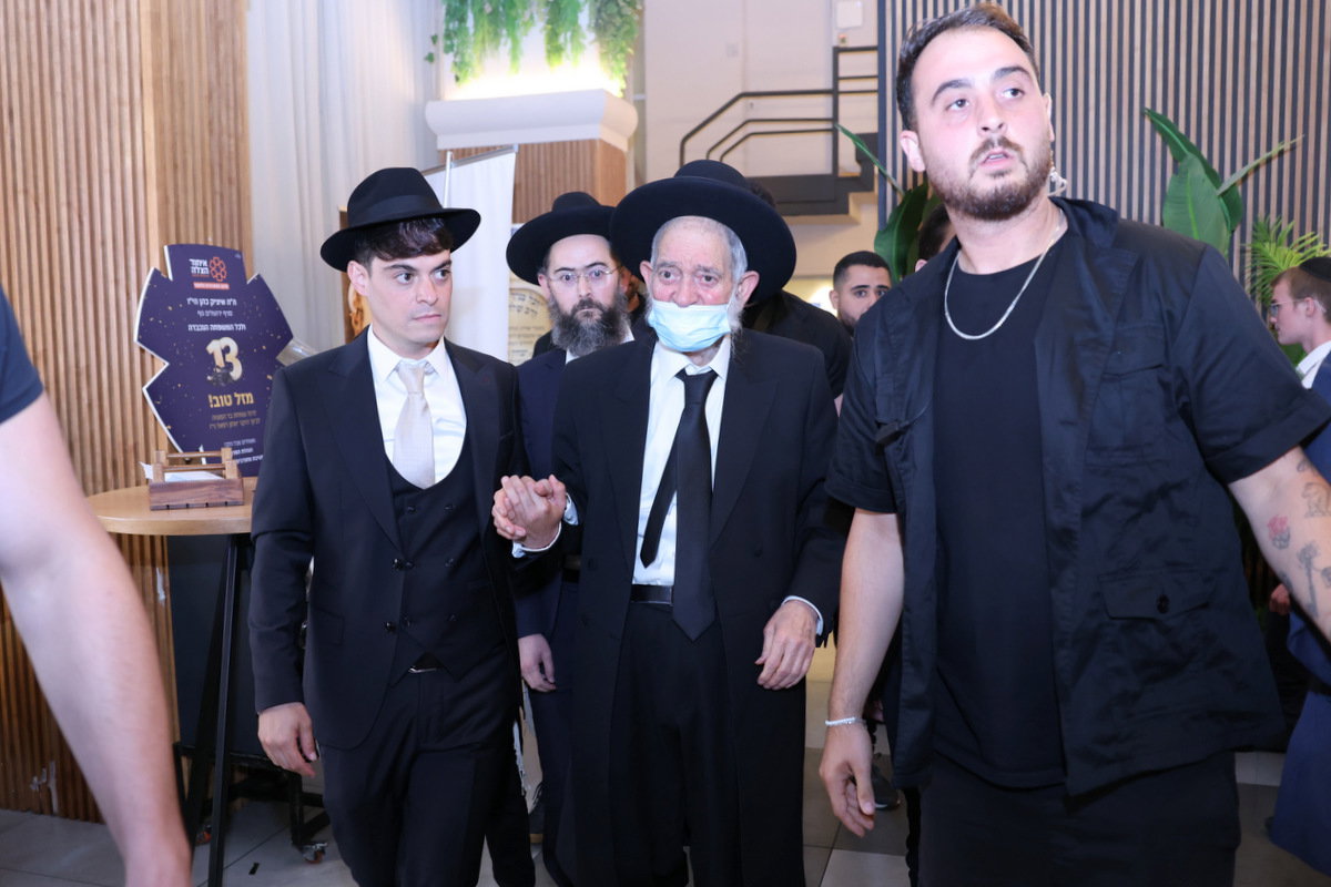 בר מצווה לנין הגאון רבי יצחק כהן