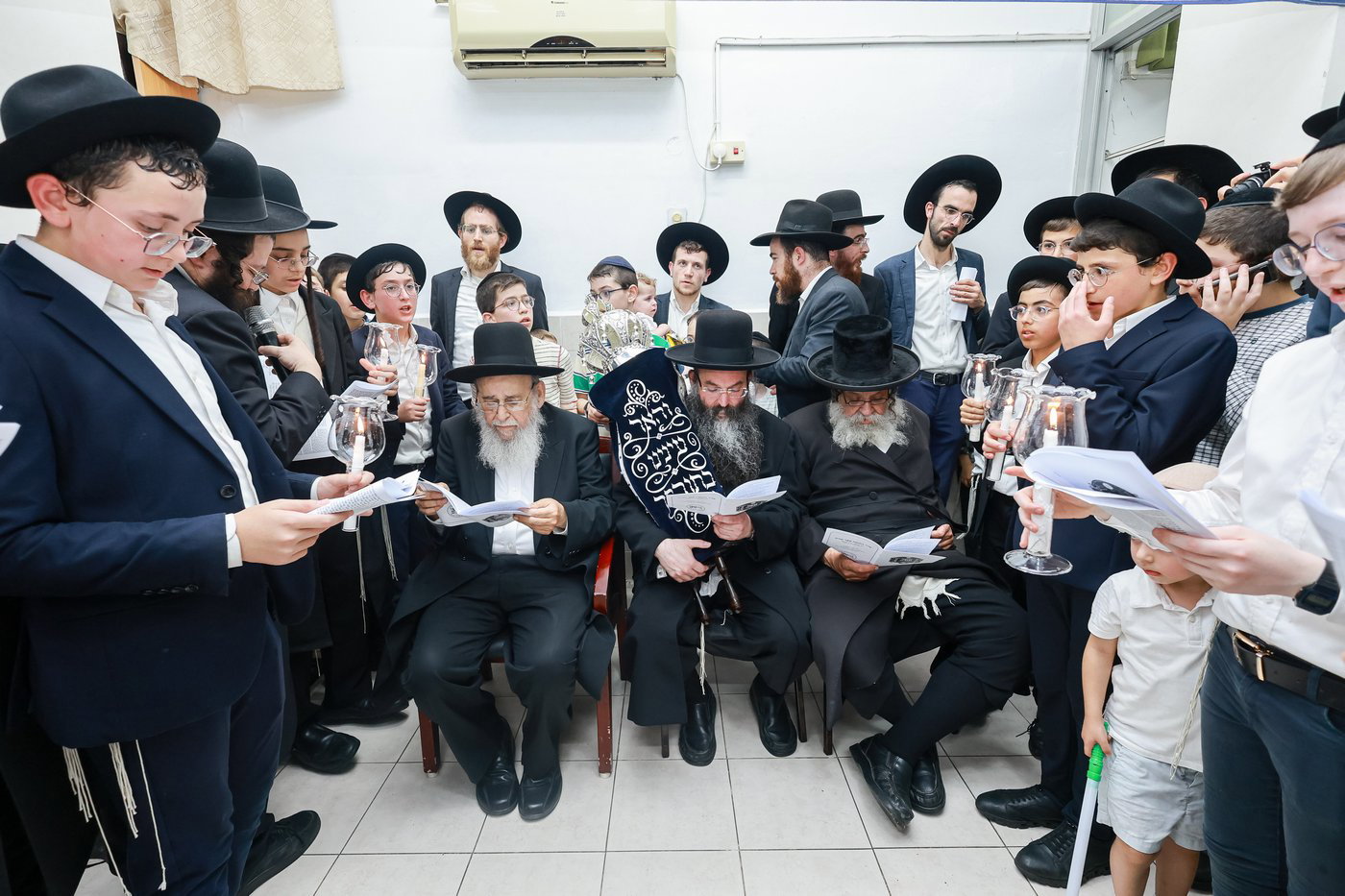 הכנסת ס"ת לקהילת 'עדת ישראל' בחיפה