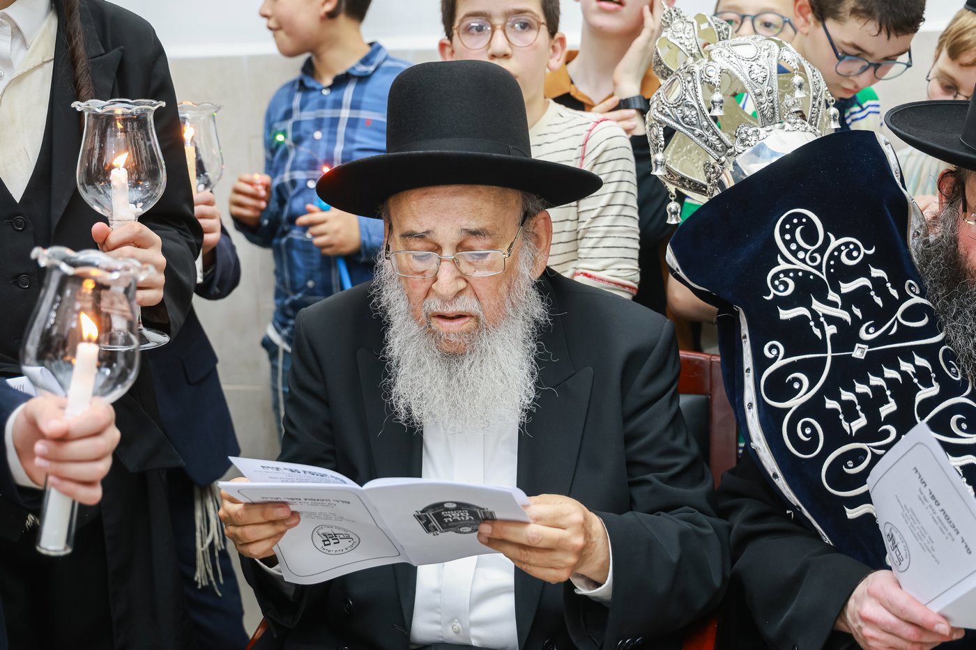 הכנסת ס"ת לקהילת 'עדת ישראל' בחיפה