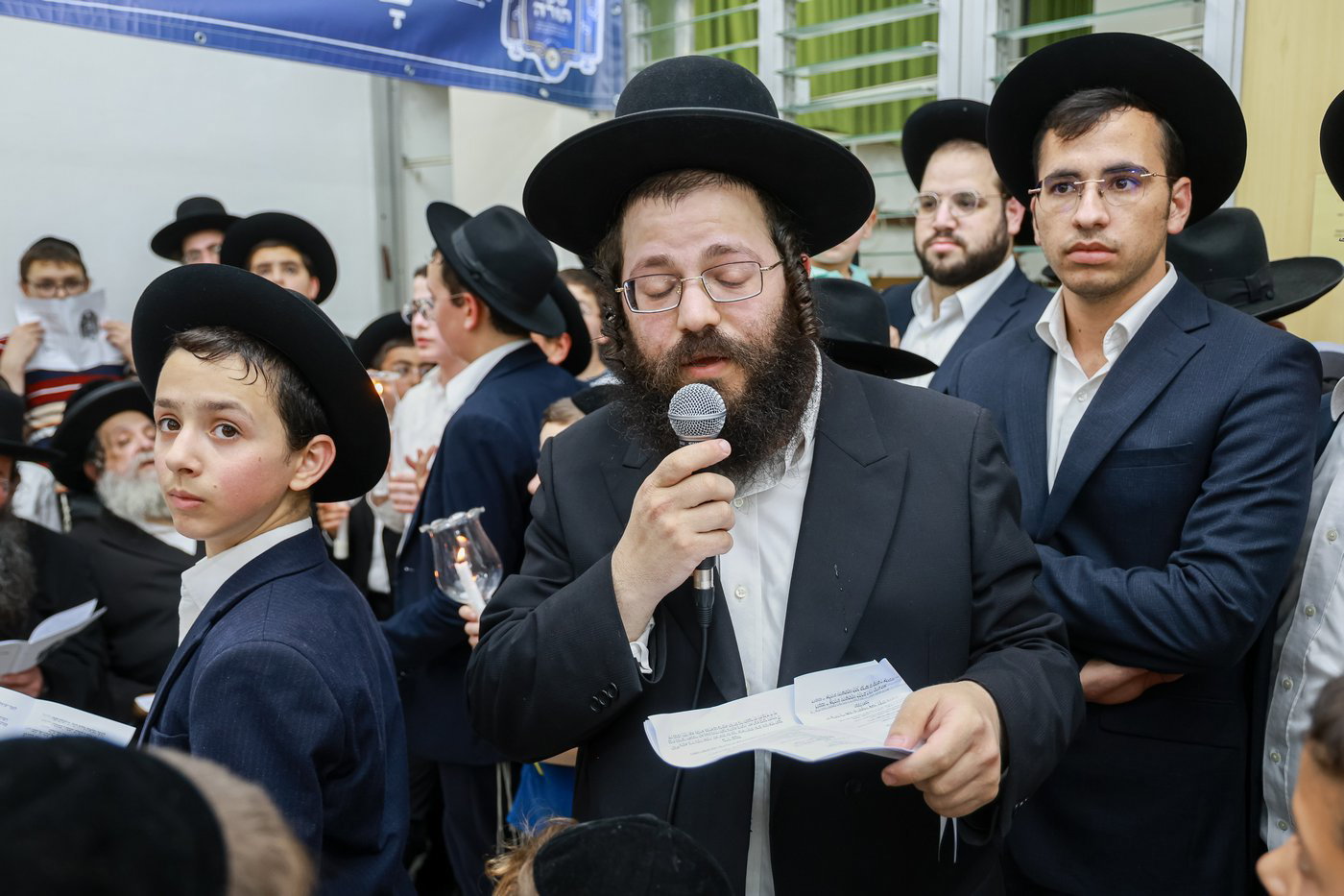 הכנסת ס"ת לקהילת 'עדת ישראל' בחיפה