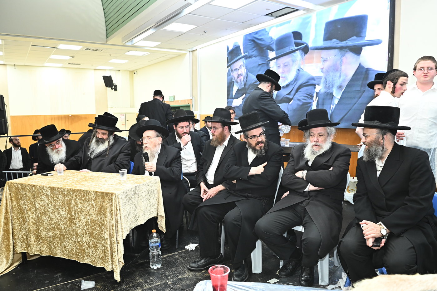 מעמד שחיטת כבש בבני ברק