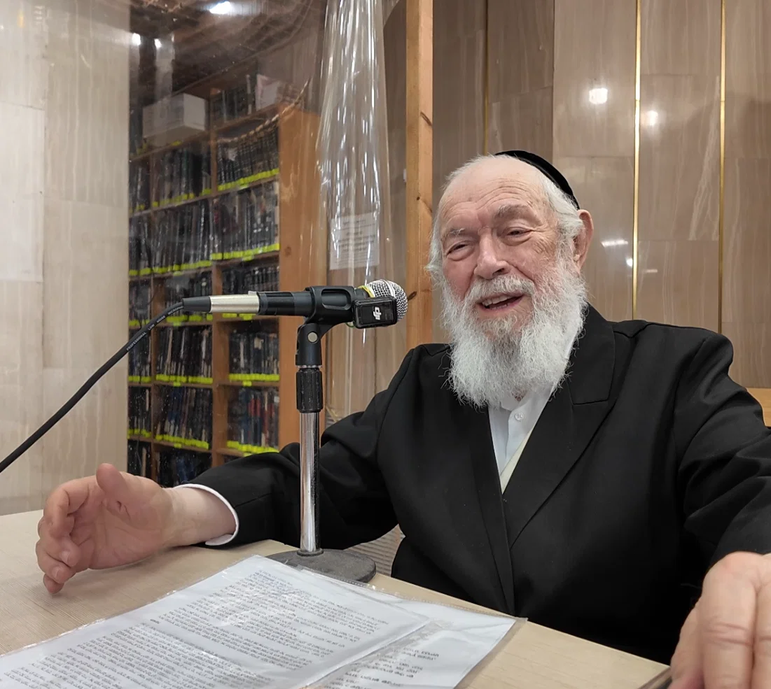 הגר"י זילברשטיין בשיעורו