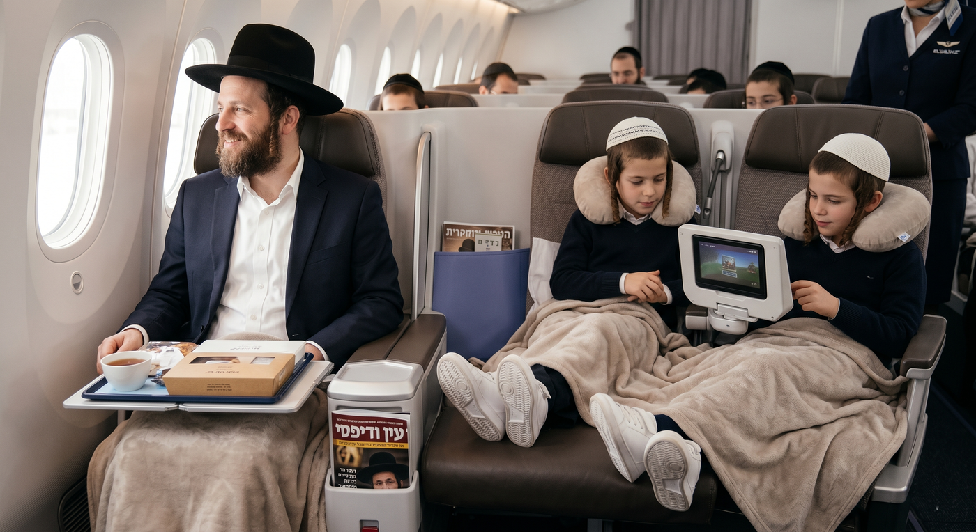 לא תאמינו כמה אנשים טסו השנה לחו"ל בלי לשלם שקל על הכרטיס