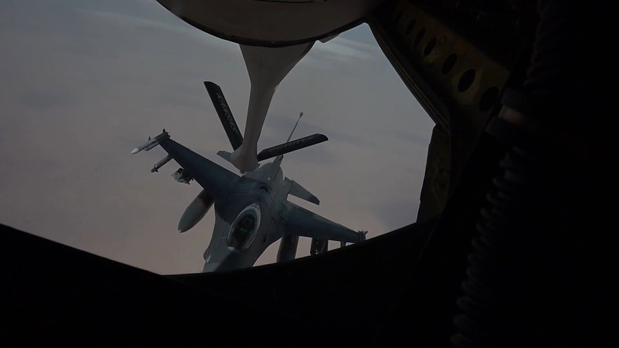 מטוסי הקרב F-16 של חיל האוויר האמריקאי