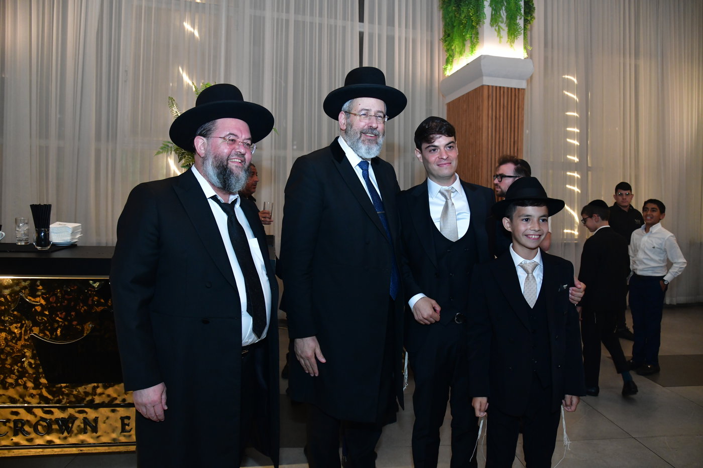 בר מצווה לנכד הגאון רבי יצחק כהן