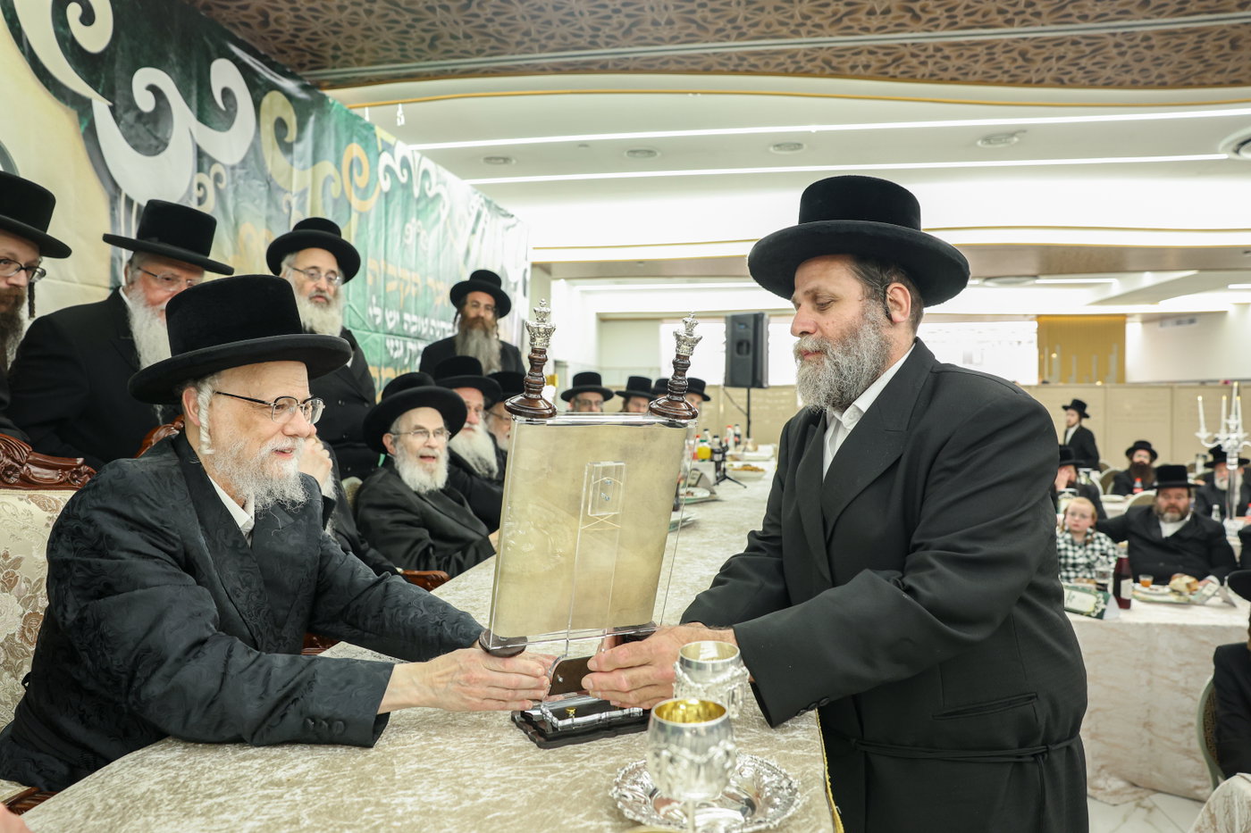 מעמד כבוד התורה בסערט ויז'ניץ
