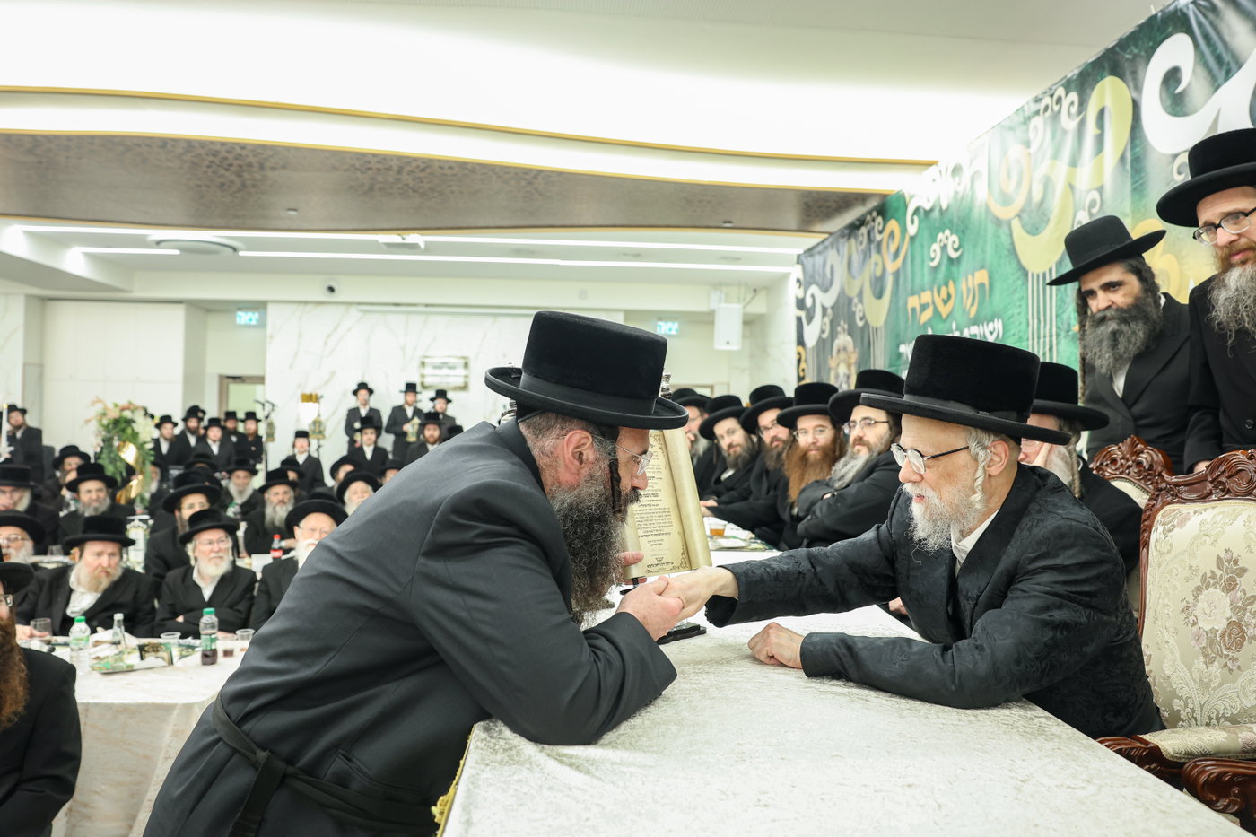 מעמד כבוד התורה בסערט ויז'ניץ