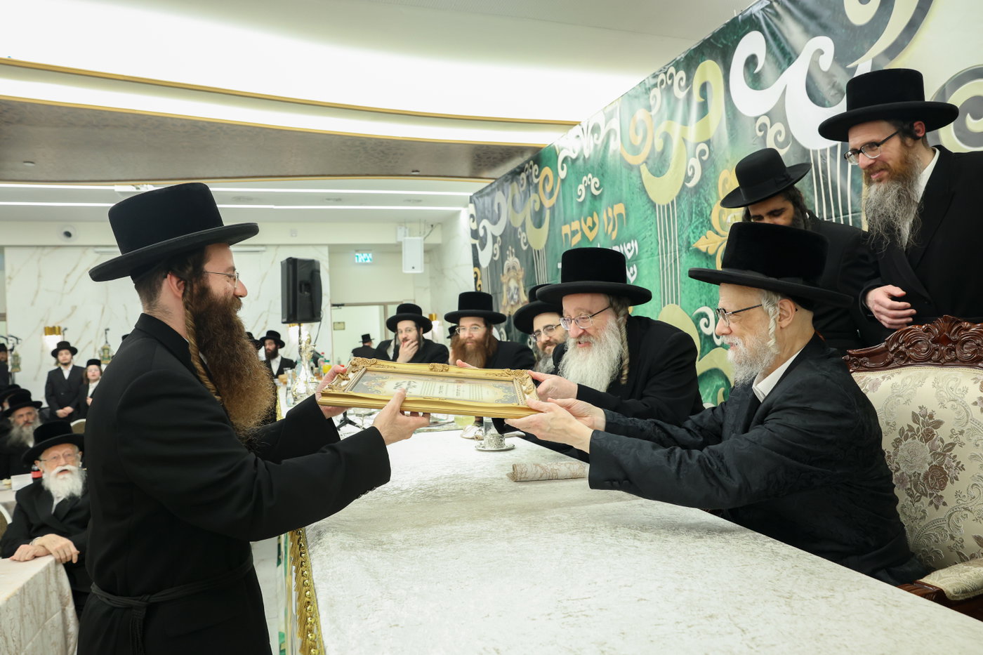 מעמד כבוד התורה בסערט ויז'ניץ