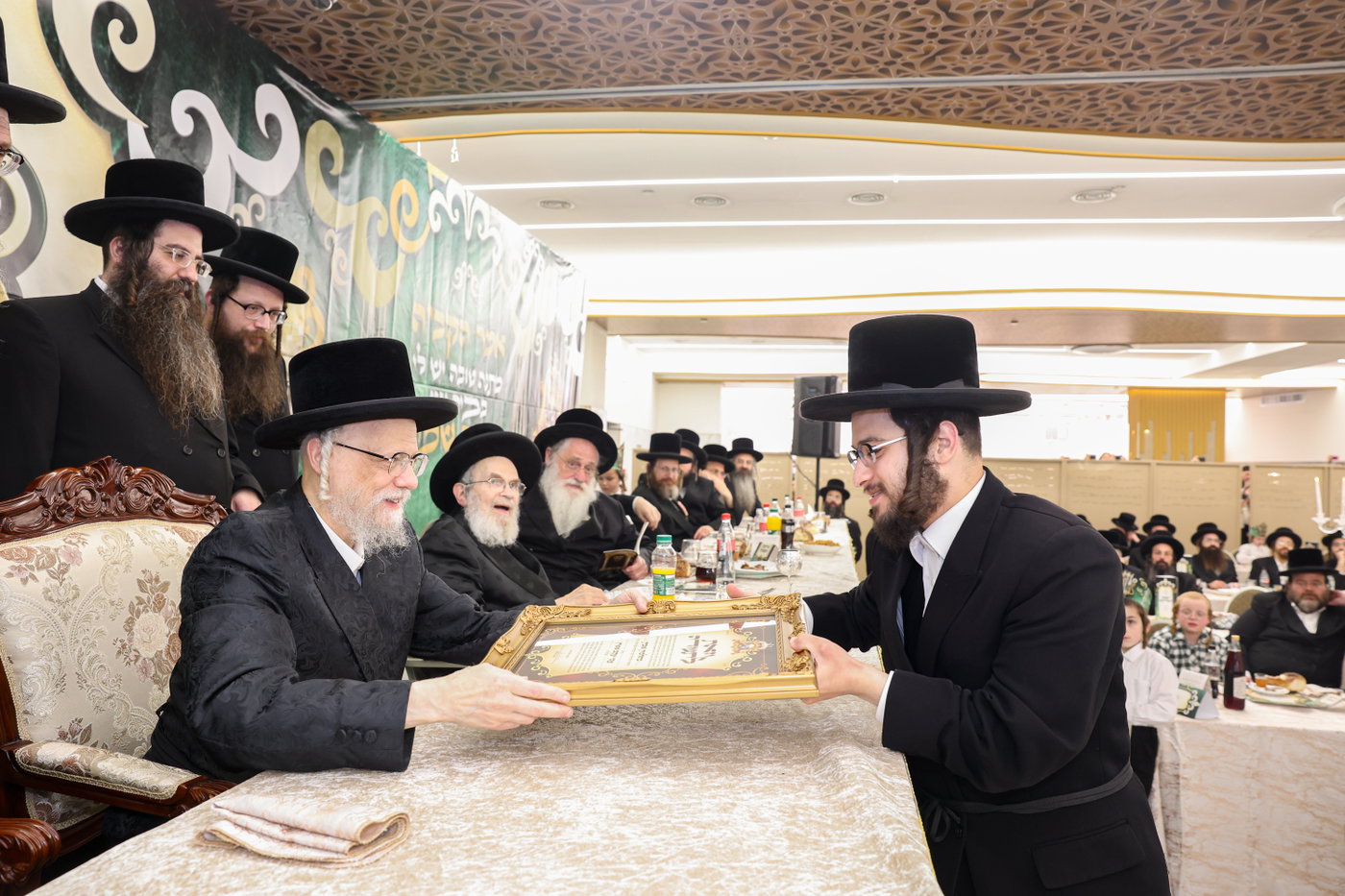 מעמד כבוד התורה בסערט ויז'ניץ