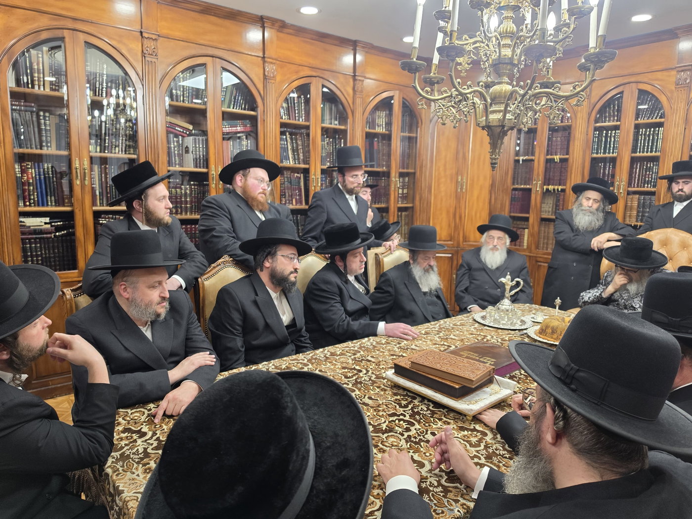 המעמד במעונו של האדמו"ר מסאטמר