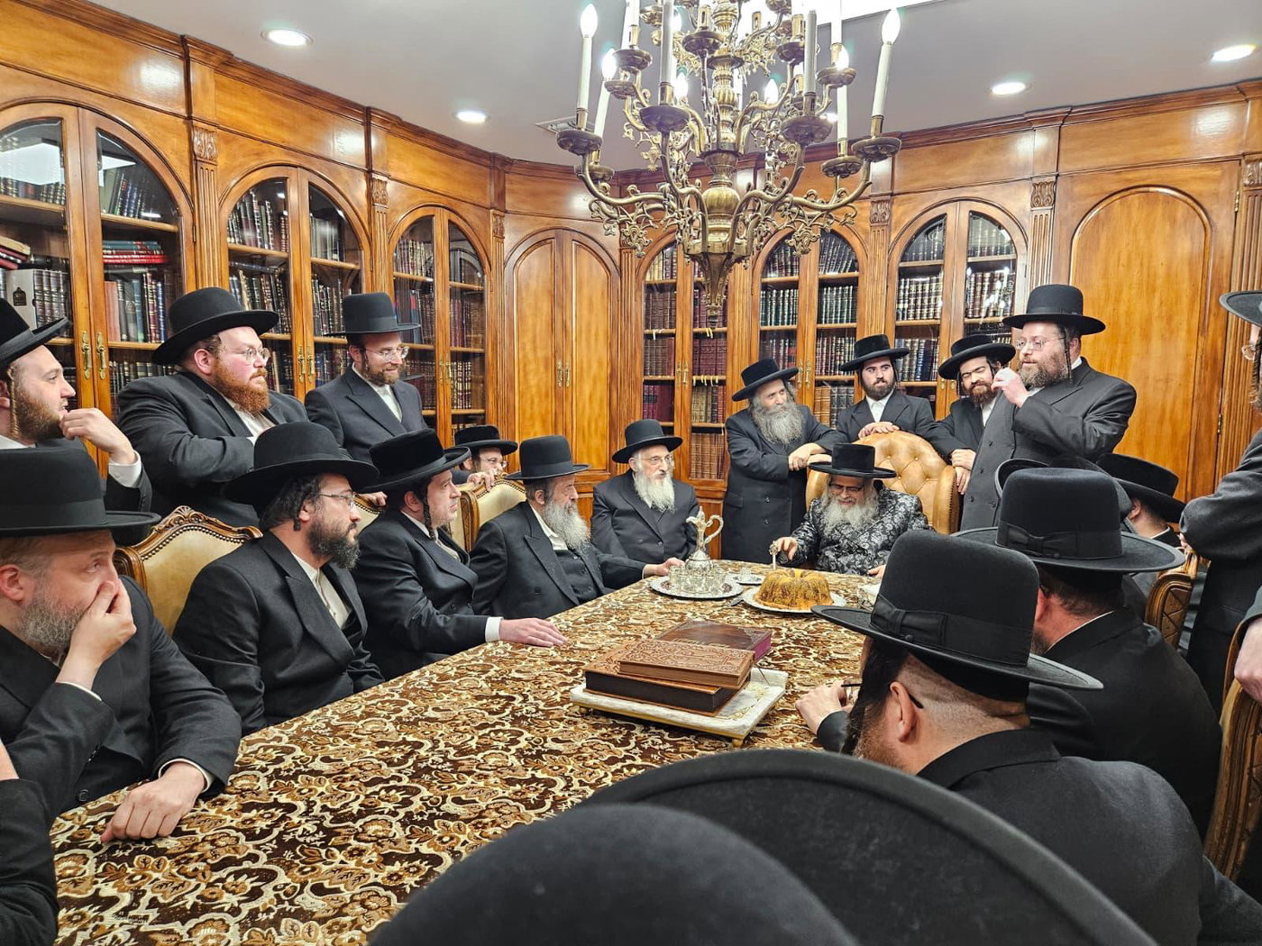 המעמד במעונו של האדמו"ר מסאטמר