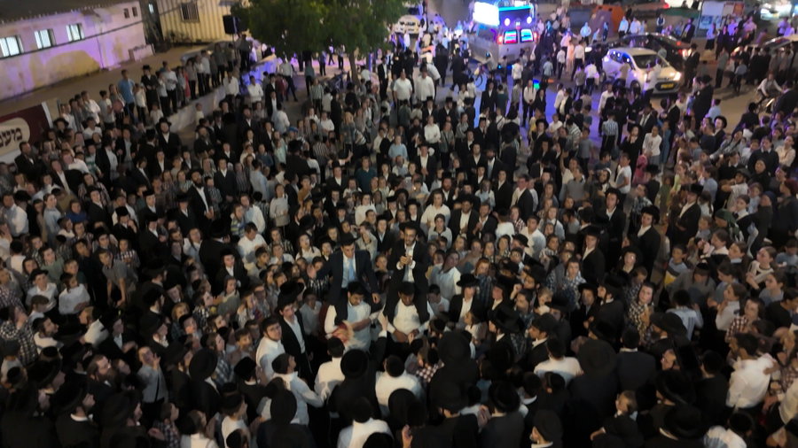 קבלת פנים לאסירי עולם התורה בביתר