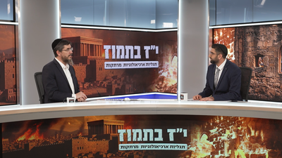 יוסי עבדו והרב צבי גרינשפן במשדר