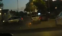 השוטרים רדפו אחרי הרכב שנסע על הג'אנטים - והופתעו לגלות מי הנהג | צפו