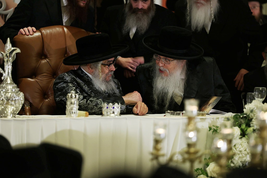 האדמו"ר מסאטמר בסיום מסכת שבת במונטריאול
