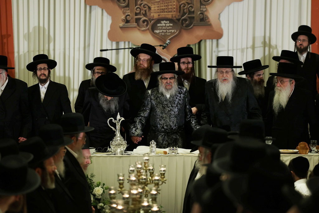 האדמו"ר מסאטמר בסיום מסכת שבת במונטריאול