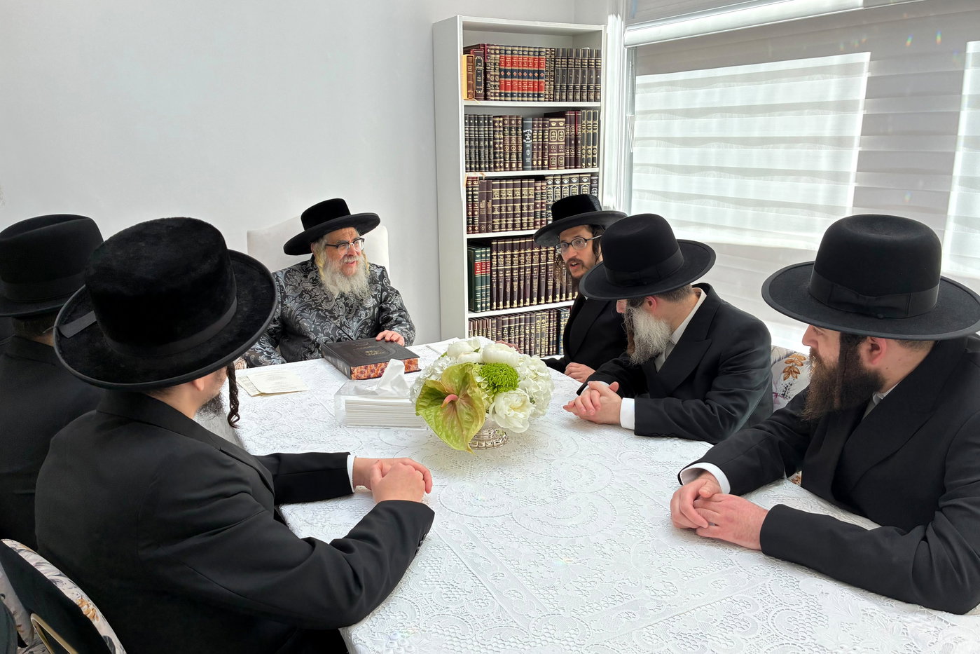 האדמו"ר מסאטמר בביקור הוד במונטריאול