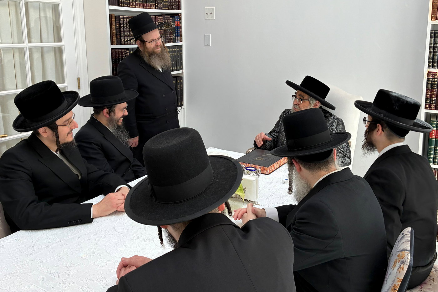 האדמו"ר מסאטמר בביקור הוד במונטריאול