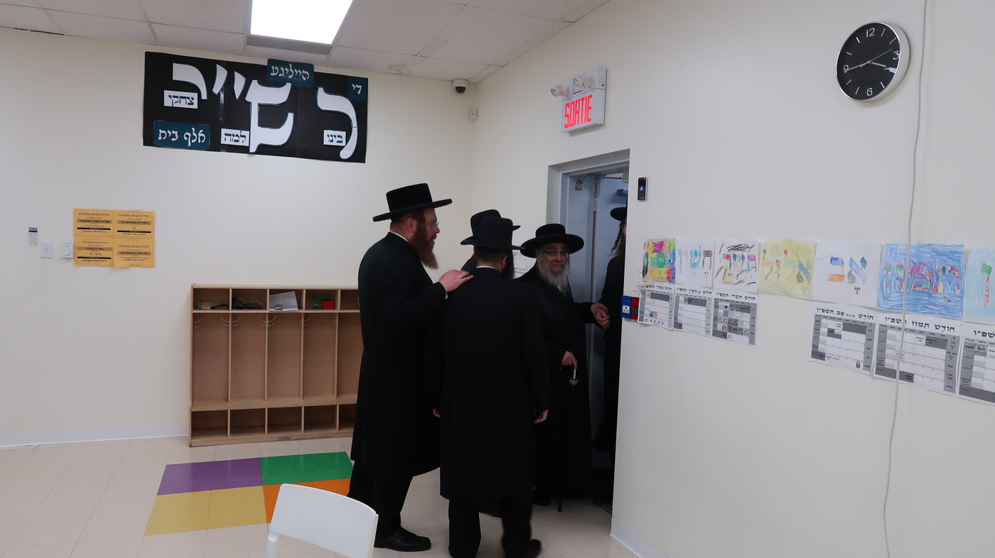 האדמו"ר מסאטמר בביקור הוד במונטריאול