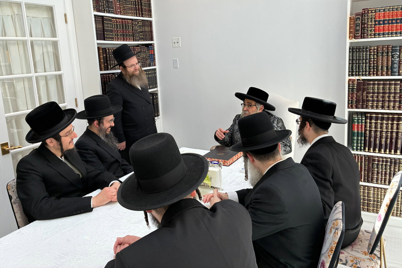 האדמו"ר מסאטמר בביקור הוד במונטריאול