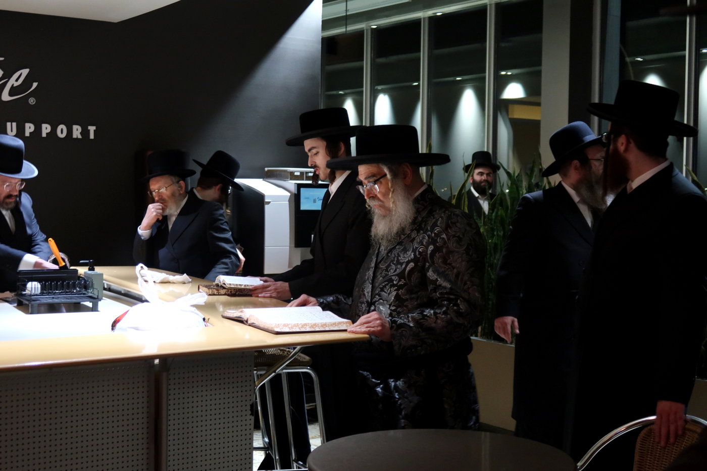 האדמו"ר מסאטמר בביקור הוד במונטריאול