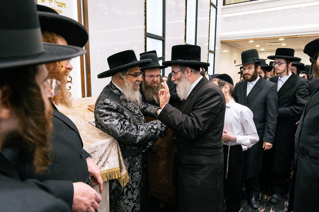 האדמו"ר מסאטמר בביקור הוד במונטריאול